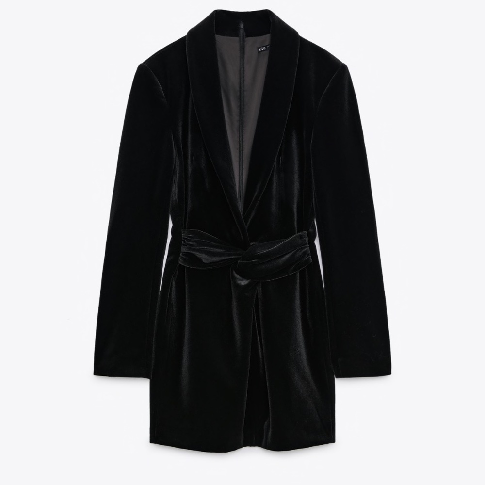 ZARA VELVET DRESS